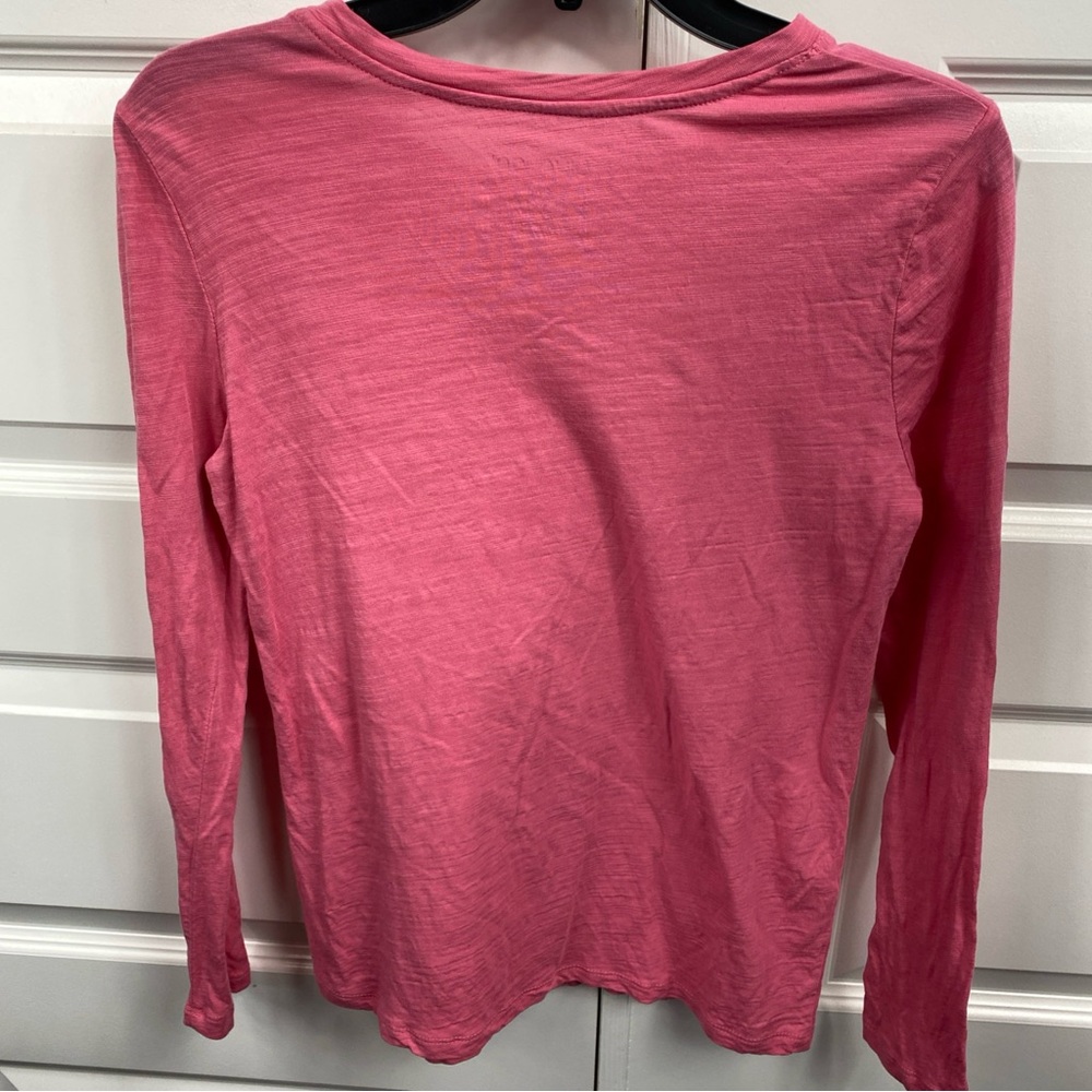 Blue Sol Long Sleeve T Shirt Base Layer Pink Light Crew Neck Small Women’s - Picture 4 of 6